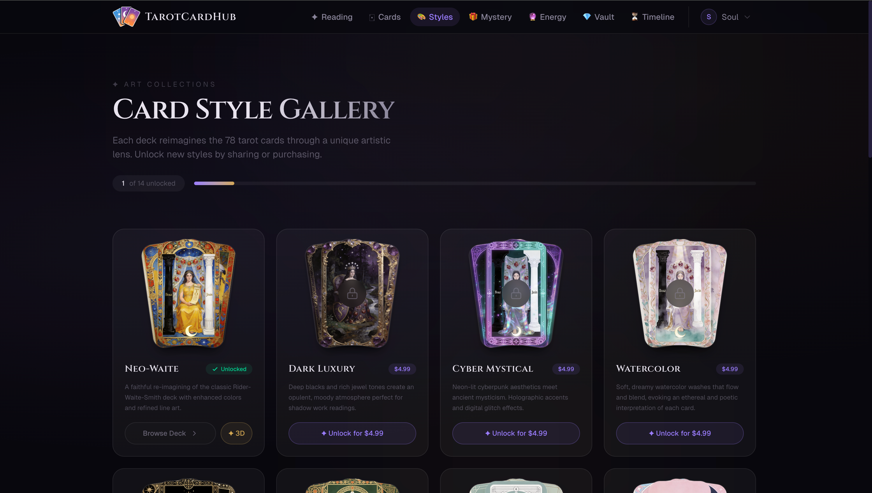 TarotCardHub gallery image