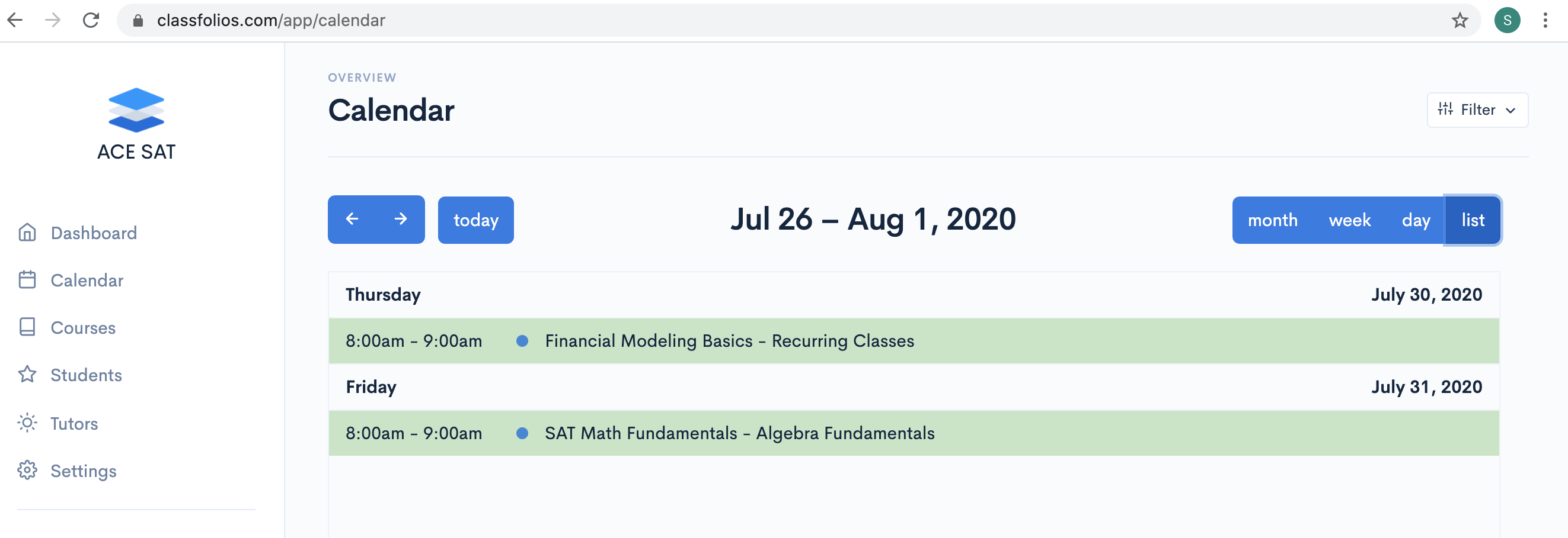 ClassFolios gallery image