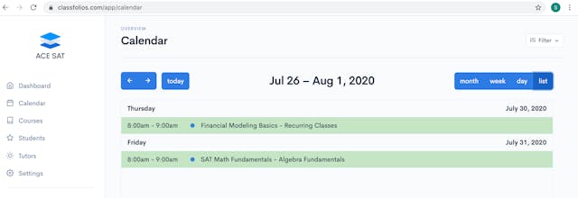 ClassFolios gallery image