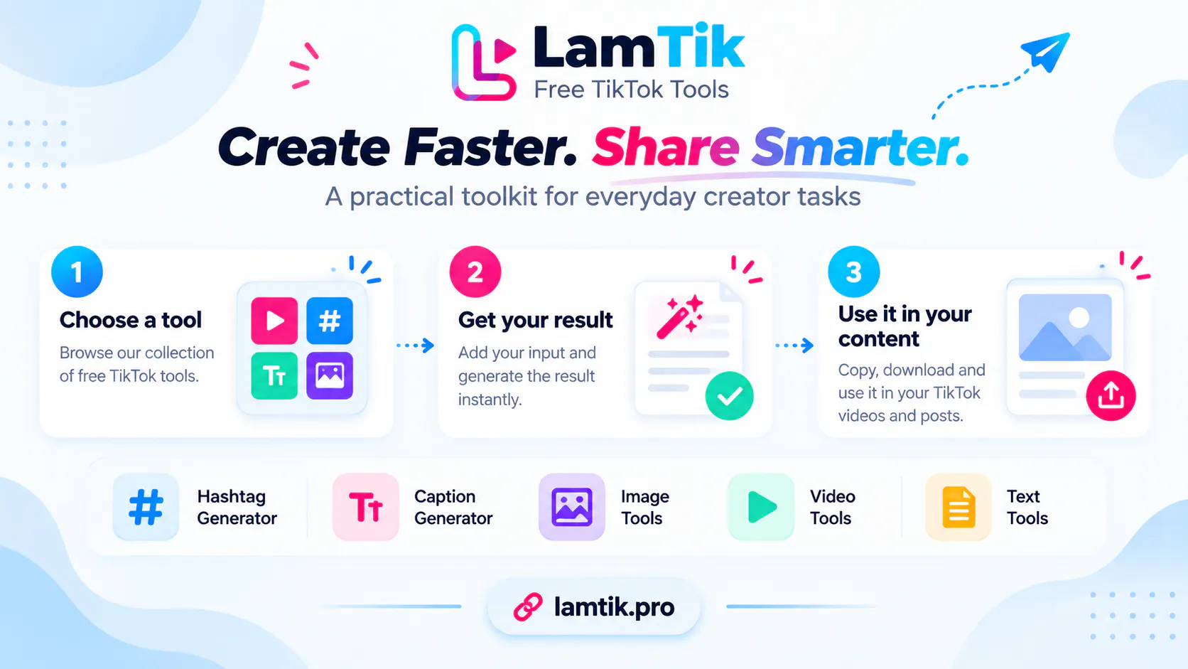 LamTik – Free TikTok Tools gallery image