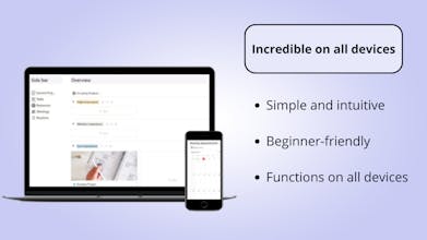 The All-In-One Notion Project Manager gallery image