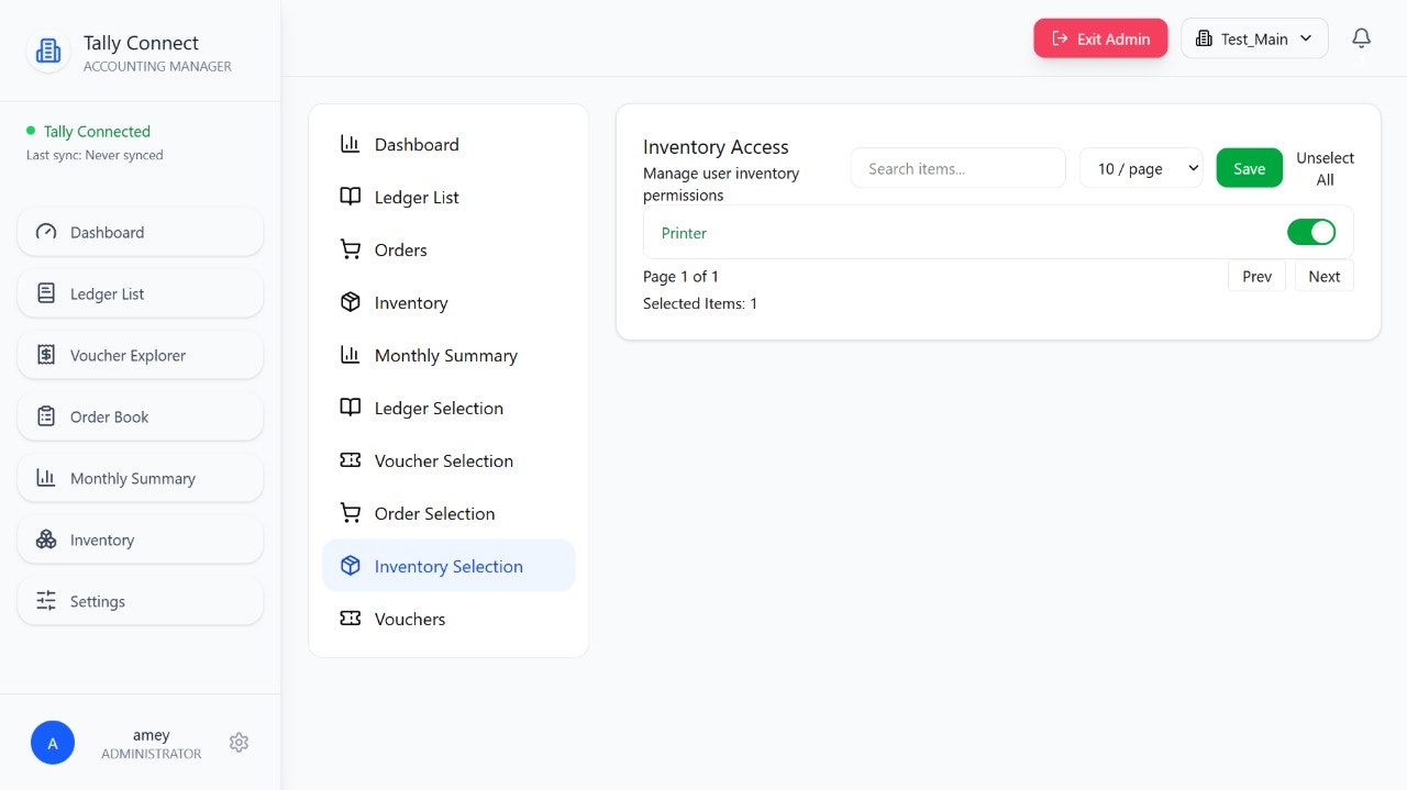 Tally Connect gallery image