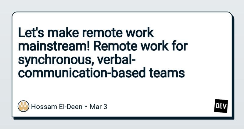 How remote work is done at my company gallery image