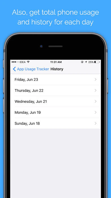 App Usage Tracker for iOS Image