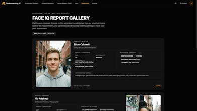 Looksmaxxing AI gallery image