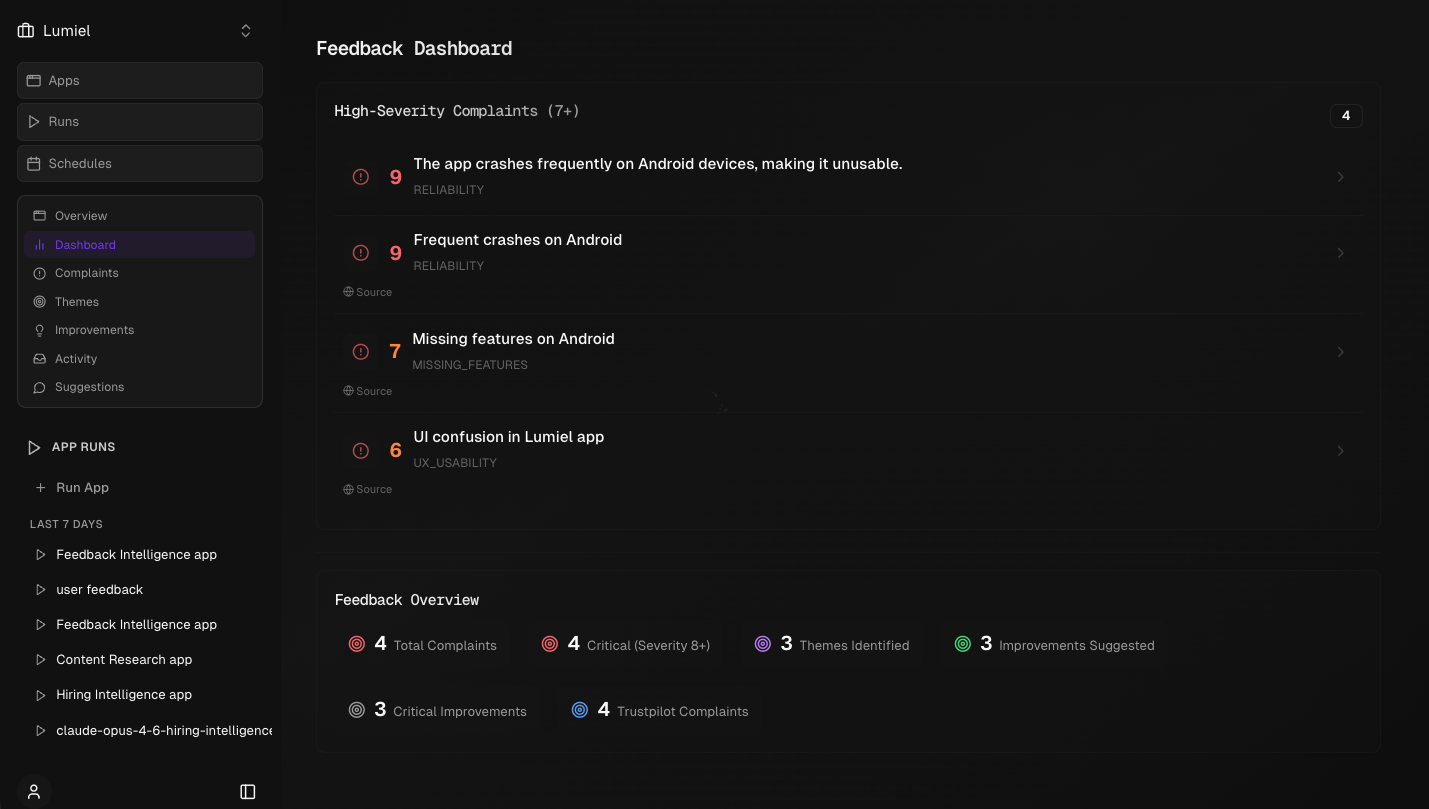 Lumiel - Screenshot 4 showing product features and functionality