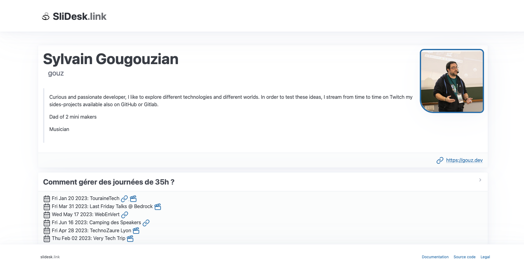 SliDesk.link gallery image