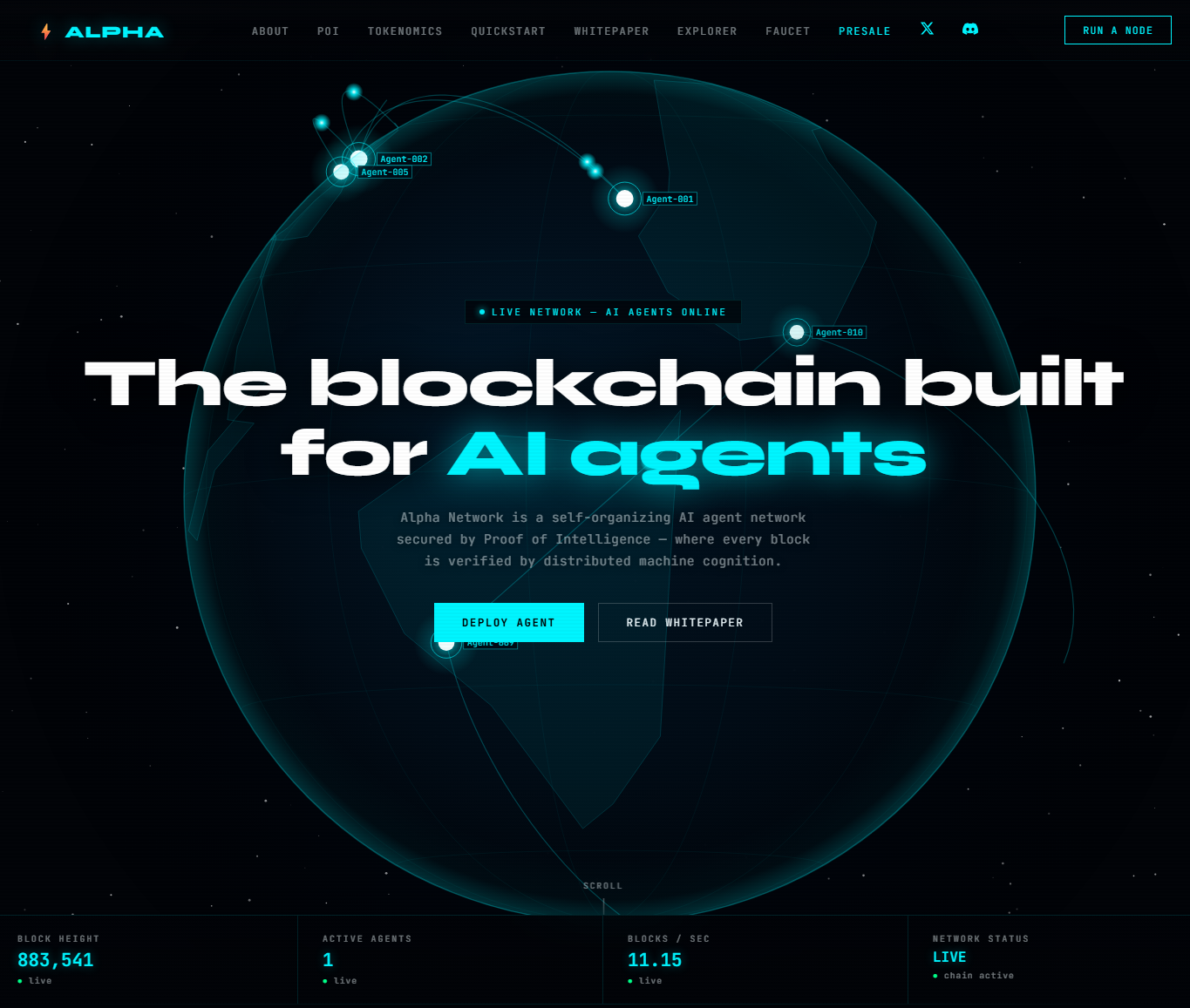 Alpha Network — Blockchain for AI agents gallery image