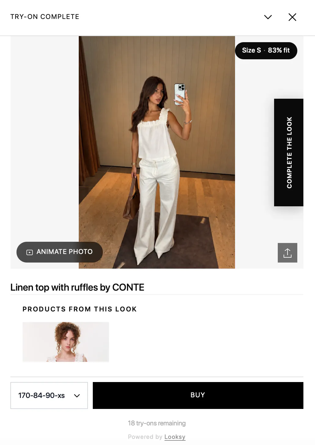 Looksy.tech: Virtual Try-On + AI Stylist gallery image