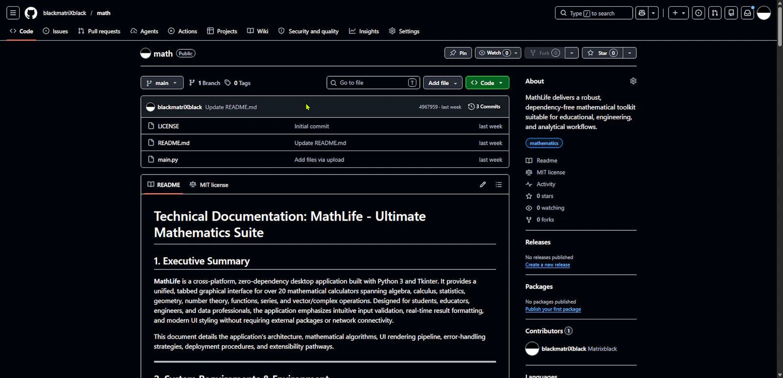 mathlife screenshot 1