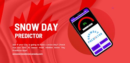 Snow Day Predictor Canada gallery image