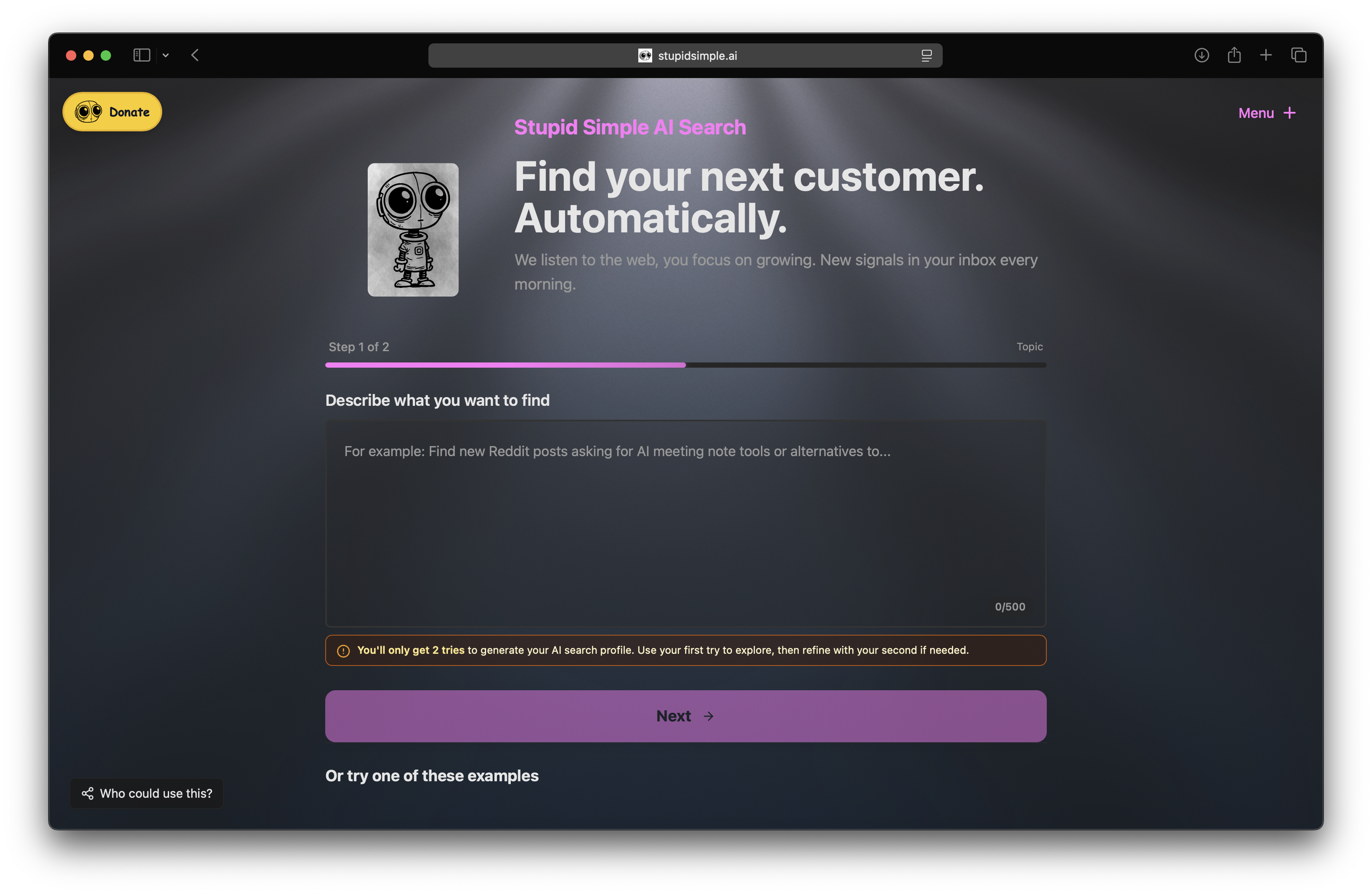 Stupid Simple AI Search gallery image
