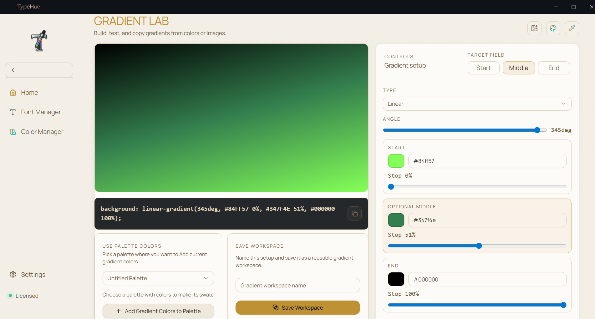 TypeHue gallery image