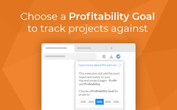 Profitability for Harvest Time Tracker gallery image