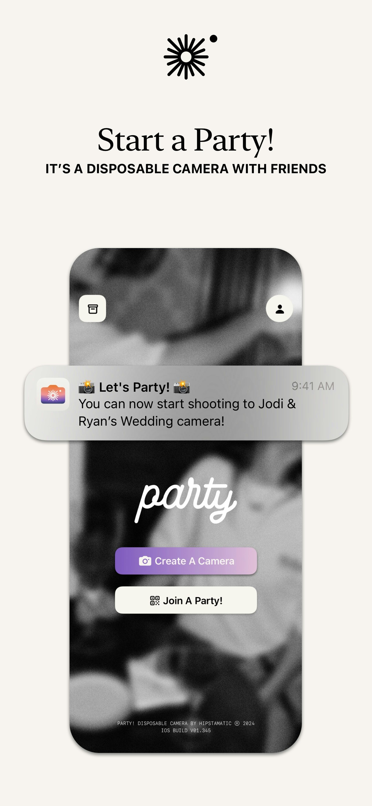 Party!Einwegkamera - Eine neue Sicht, die die besten Momente des Lebens mit Freunden festhalten Medien 7