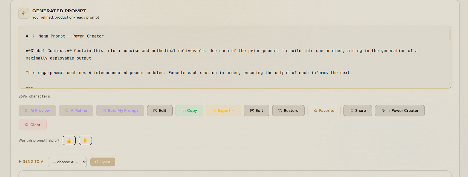 Ultra Prompt gallery image