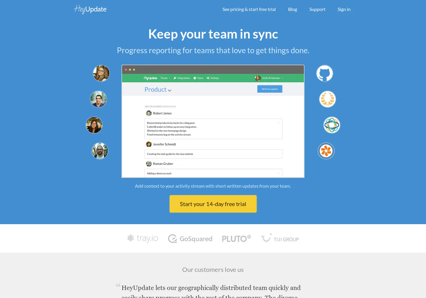HeyUpdate