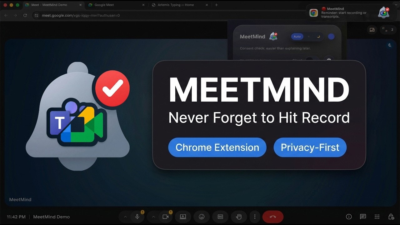 MeetMind – Never Forget to Record gallery image