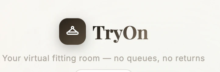 TryOn — Virtual Fitting Room