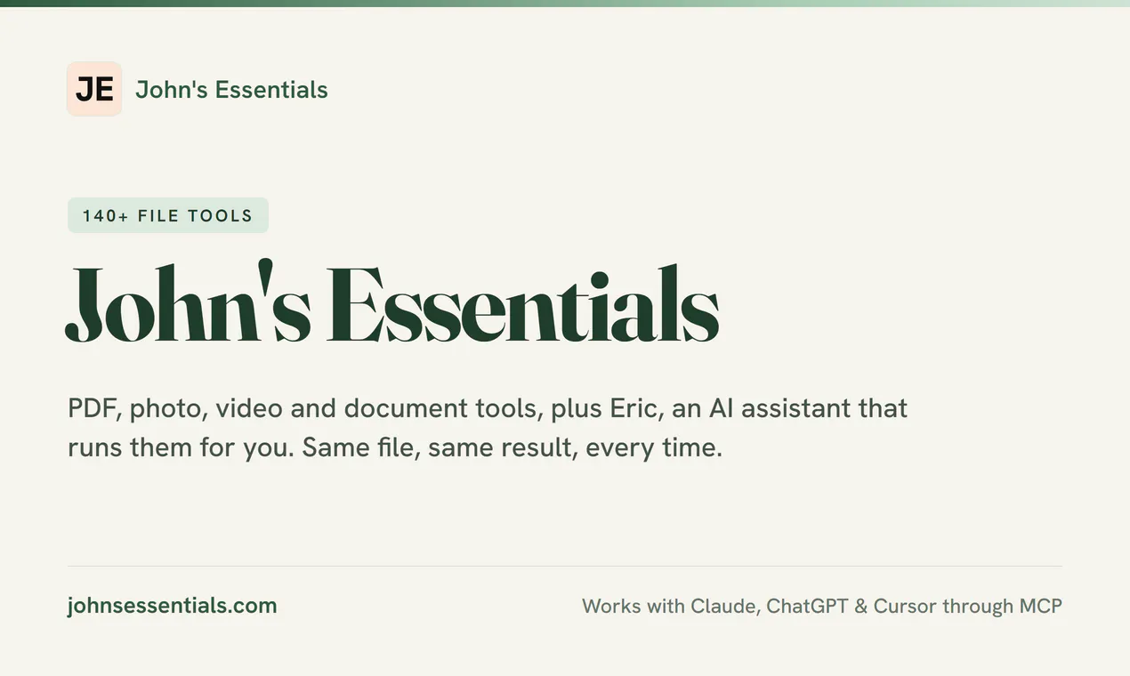 John's Essentials gallery image