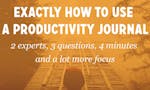 Fizzle - Start a productivity journal image