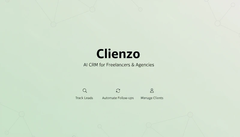 Clienzo screenshot 1