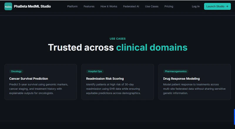 PhaBeta MedML Studio screenshot 4