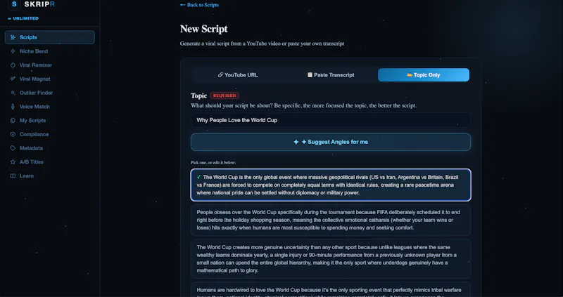 Skripr screenshot 8