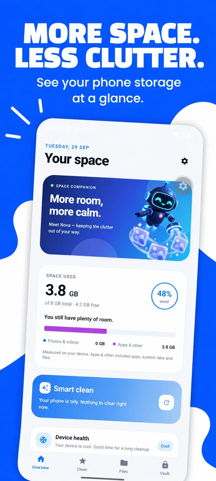 Clean & Free up your space gallery image
