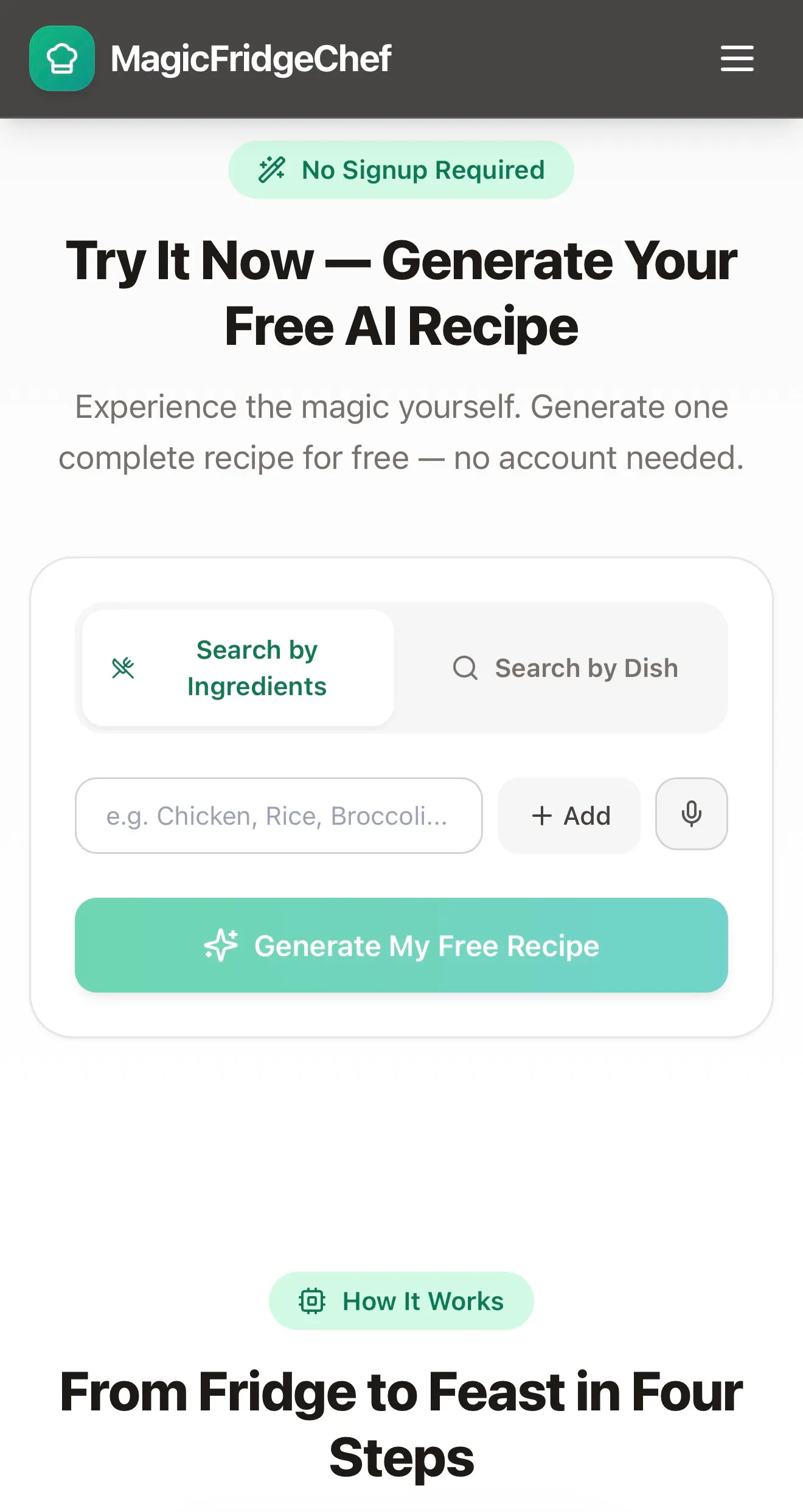 MagicfridgeChef gallery image