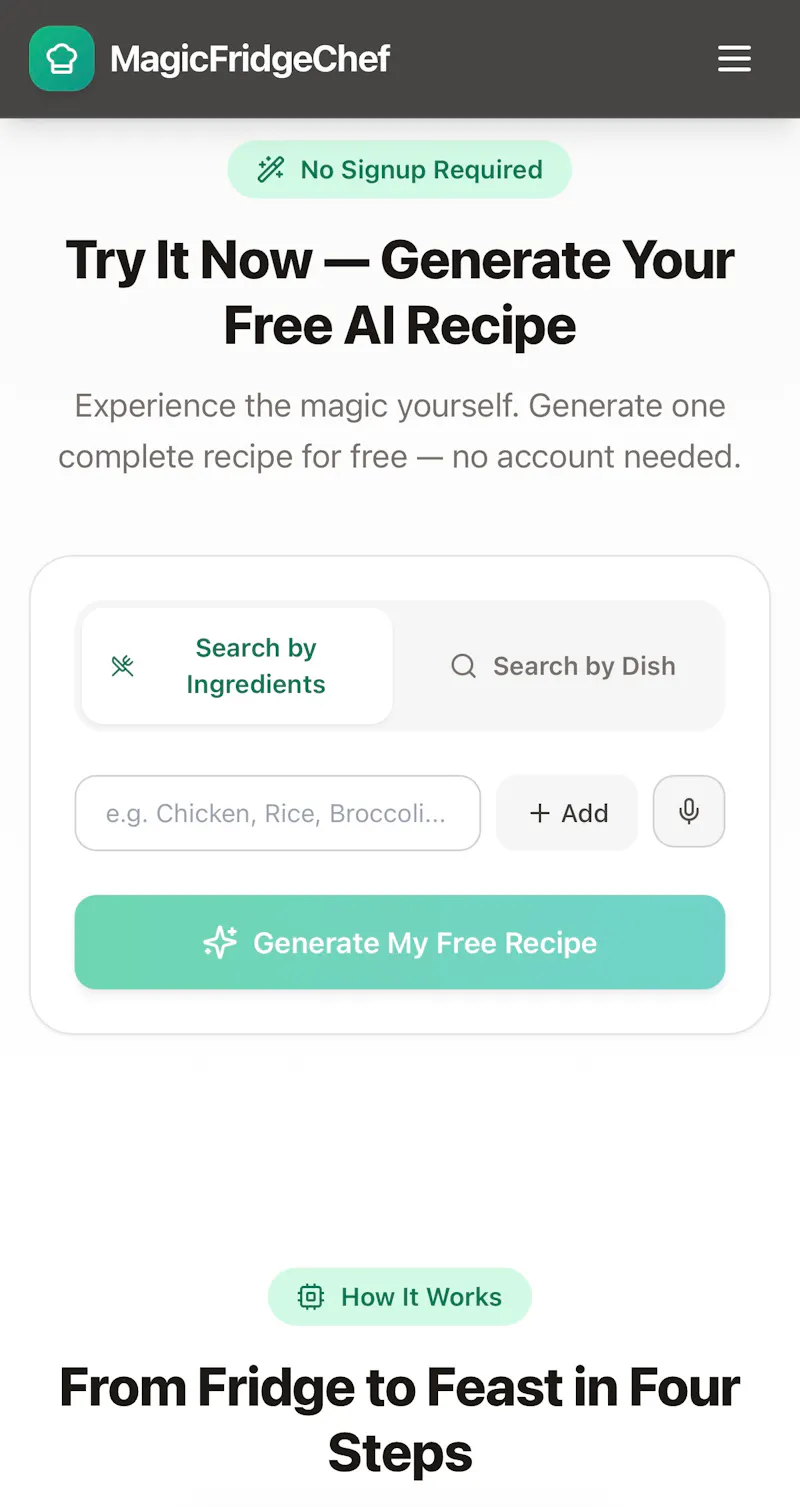 MagicfridgeChef screenshot 4