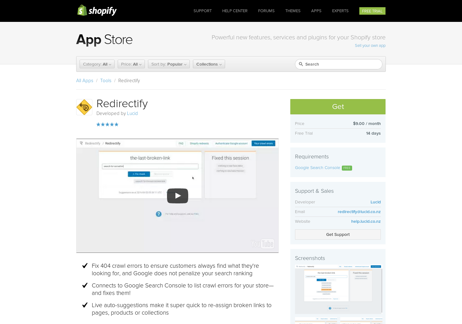 Redirectify gallery image