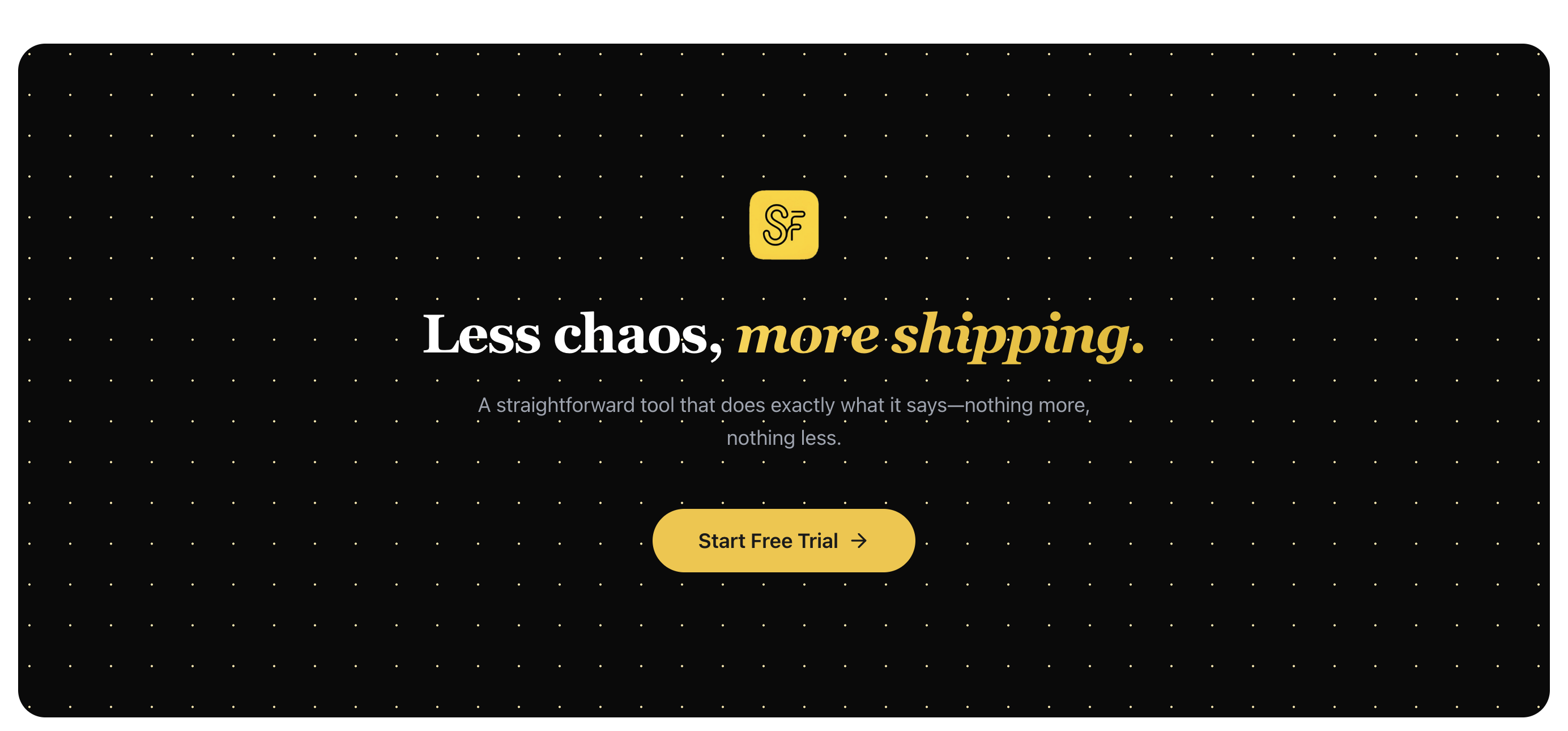 Stish From Start to Finish - Screenshot 2 showing product features and functionality