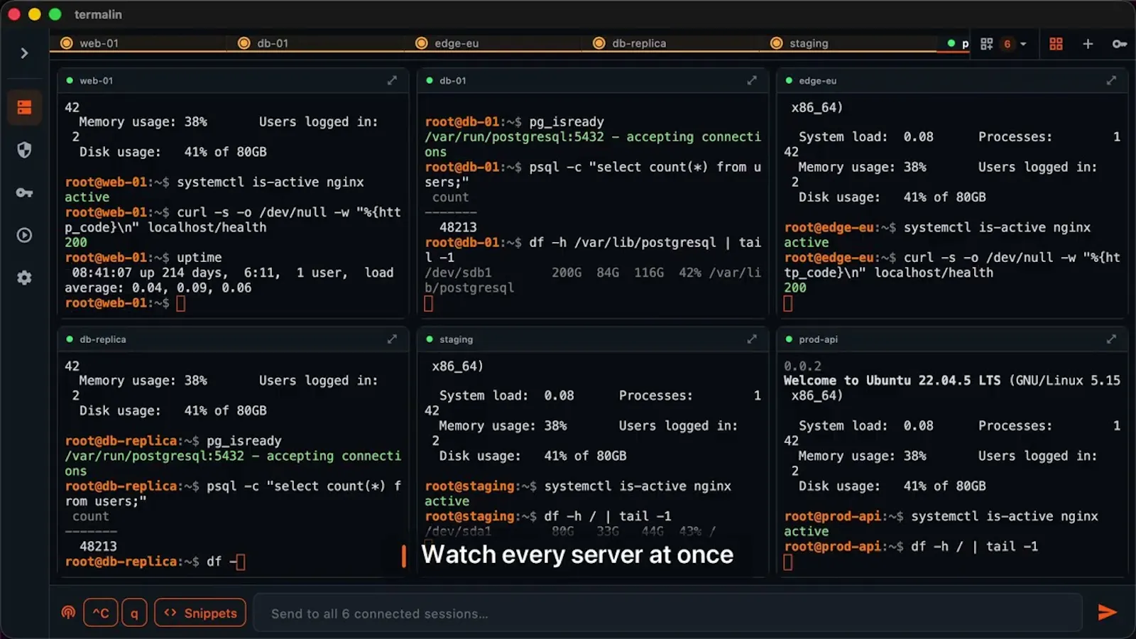 Termalin screenshot 1 (video preview)