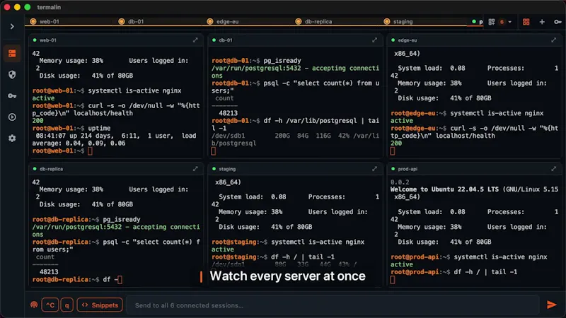 Termalin screenshot 1 (video preview)