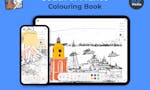 South of France Colouring Book App image