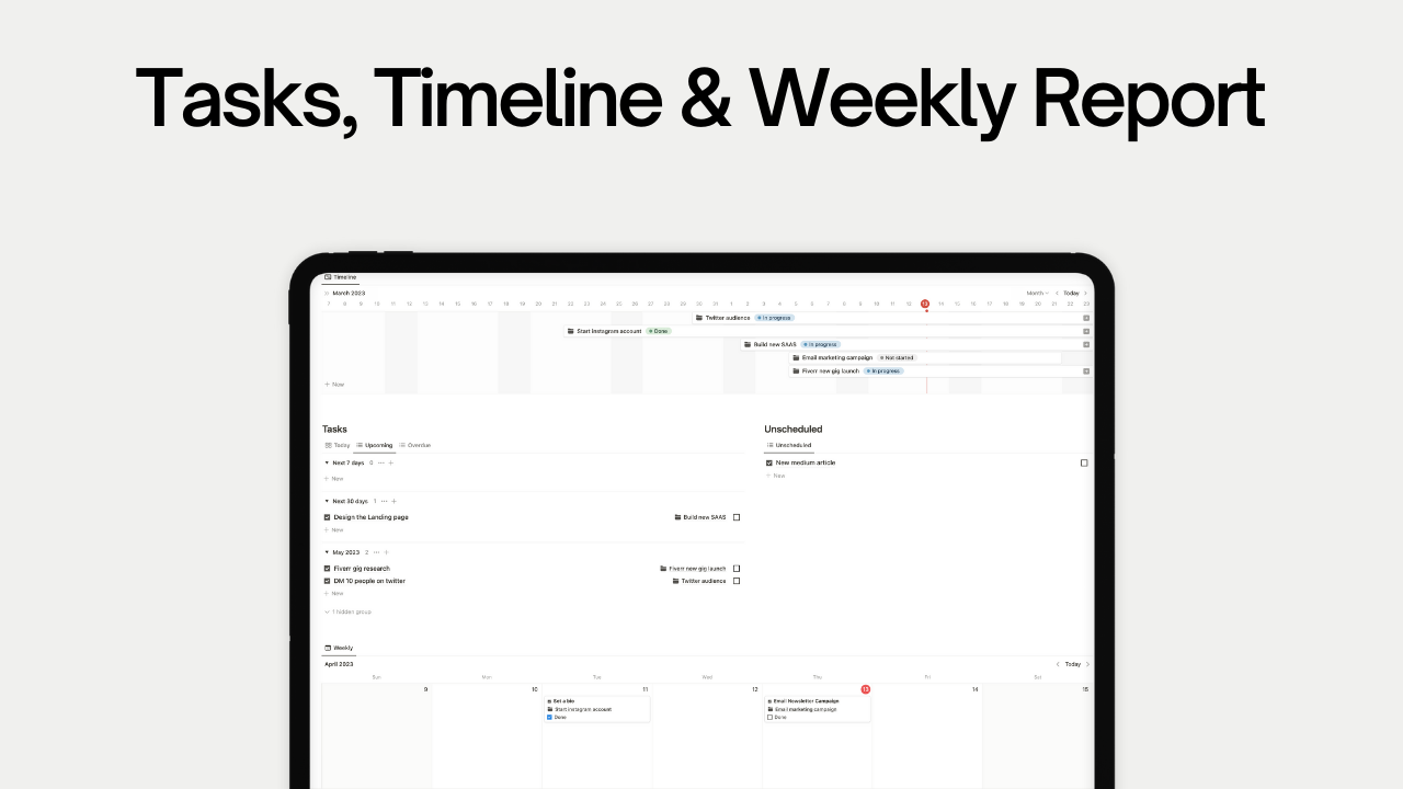 Notion Ultimate Second Brain gallery image