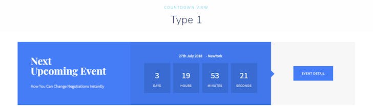 Modern Events Calendar gallery image