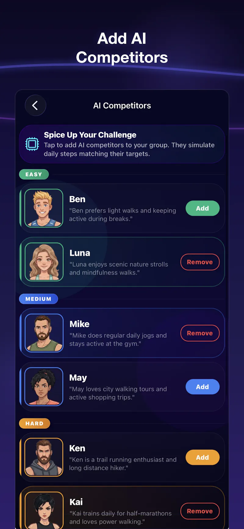 Fitness Challenge screenshot 5