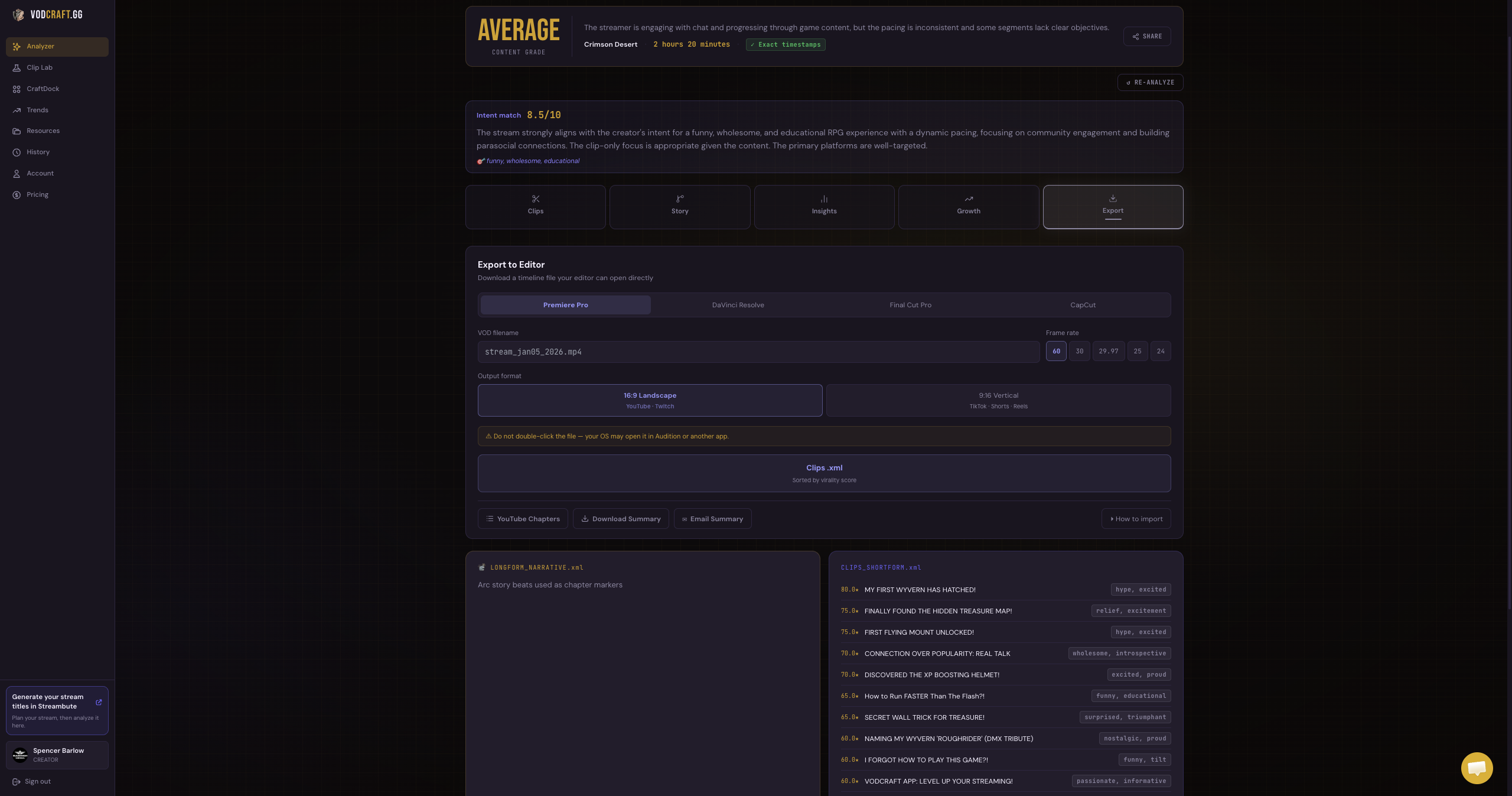 VODcraft — Turn Your Stream Into Content gallery image