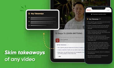 Youtube Summarizer by Spext gallery image