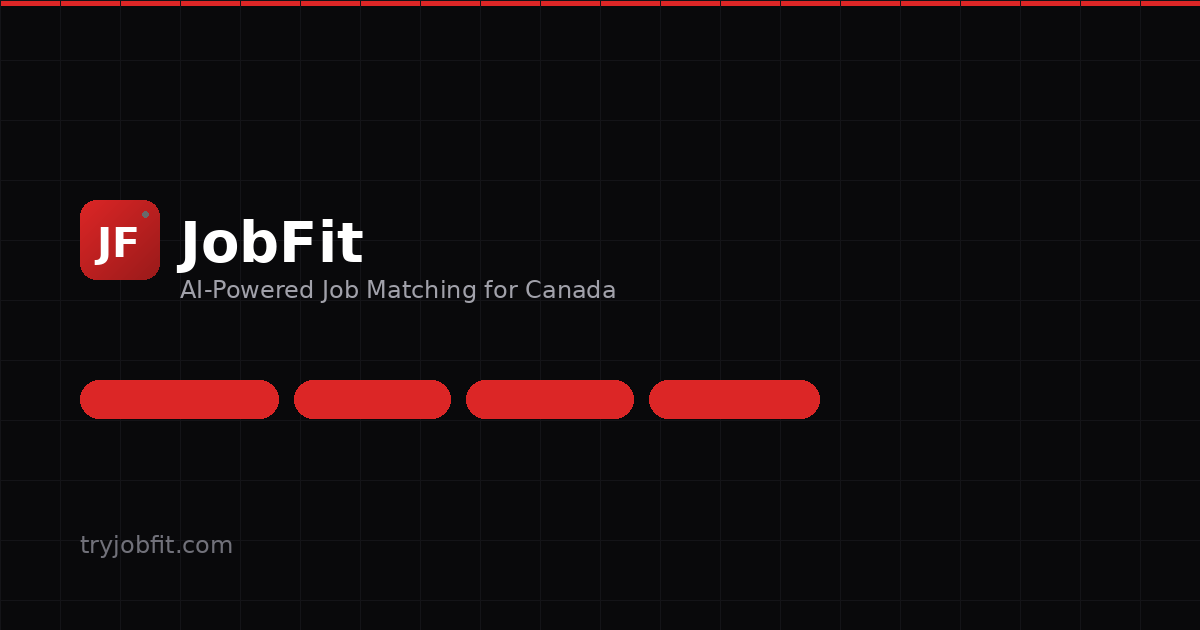 JobFit.ca - Main product screenshot demonstrating key features and user interface