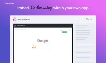 Remote Browser Embed gallery image