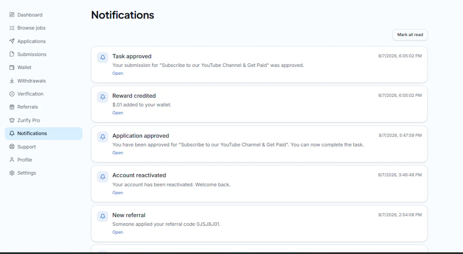 Zurify screenshot 4