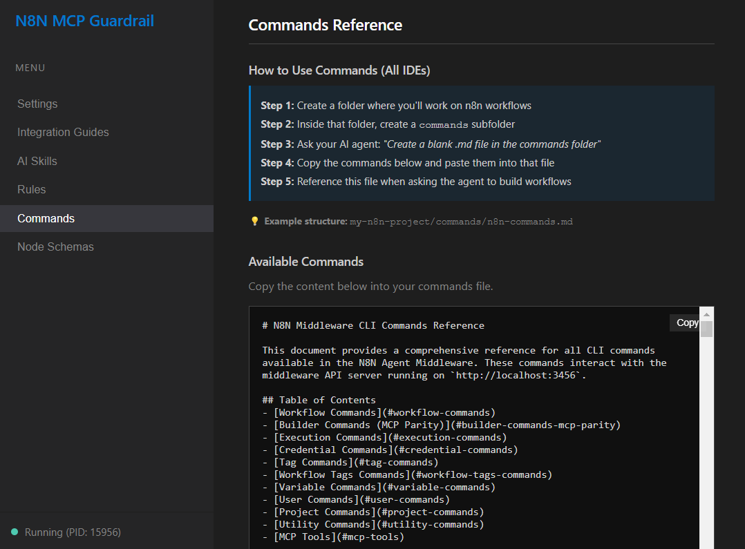 N8N MCP workflow builder for Agentic IDE gallery image