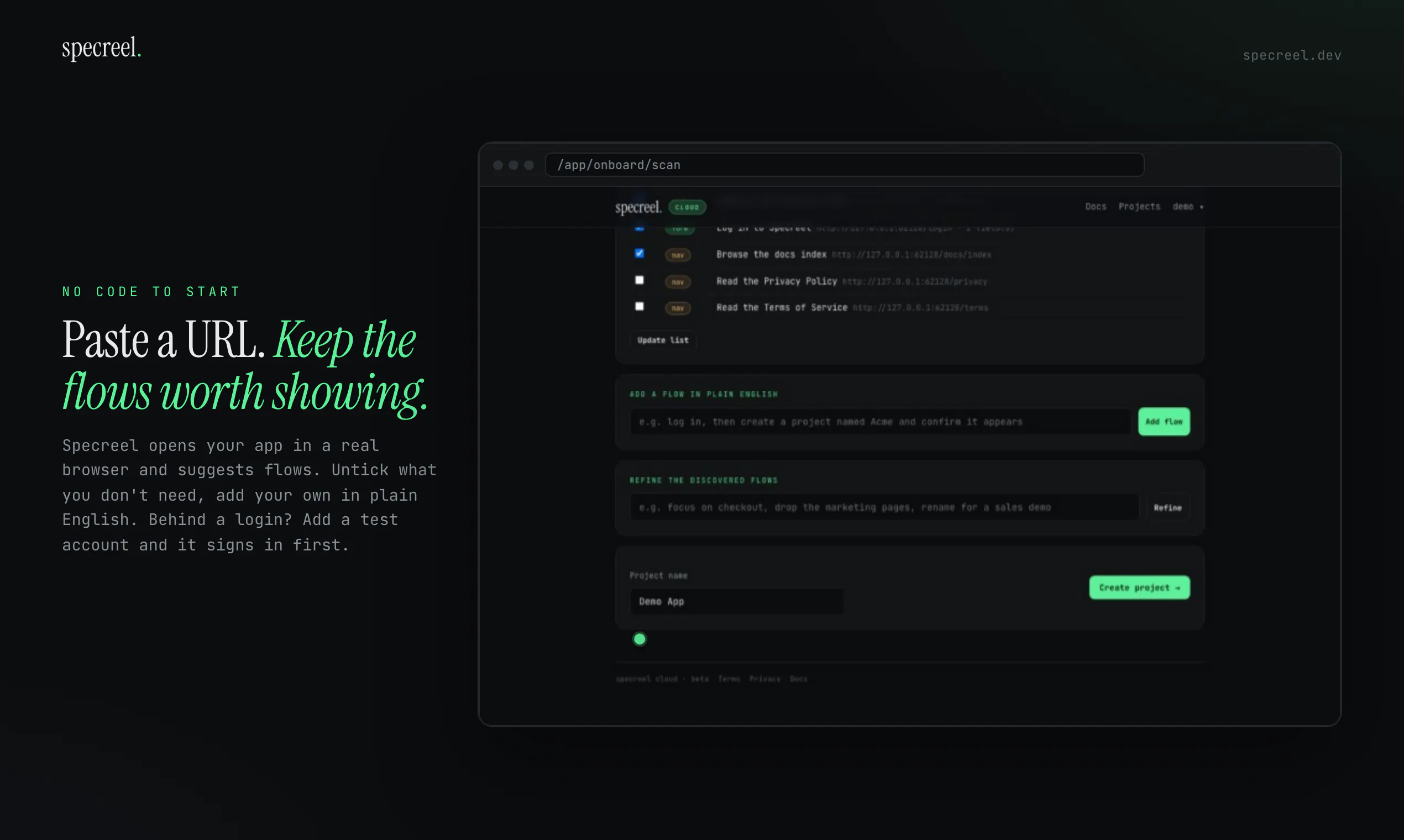 Specreel screenshot 4