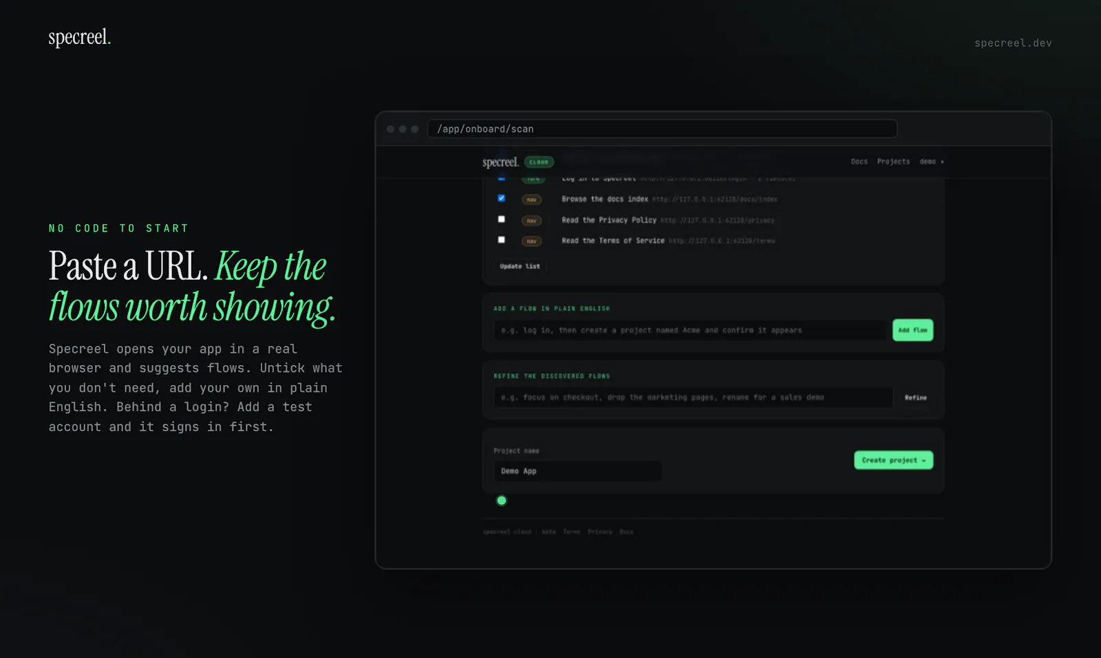 Specreel screenshot 4