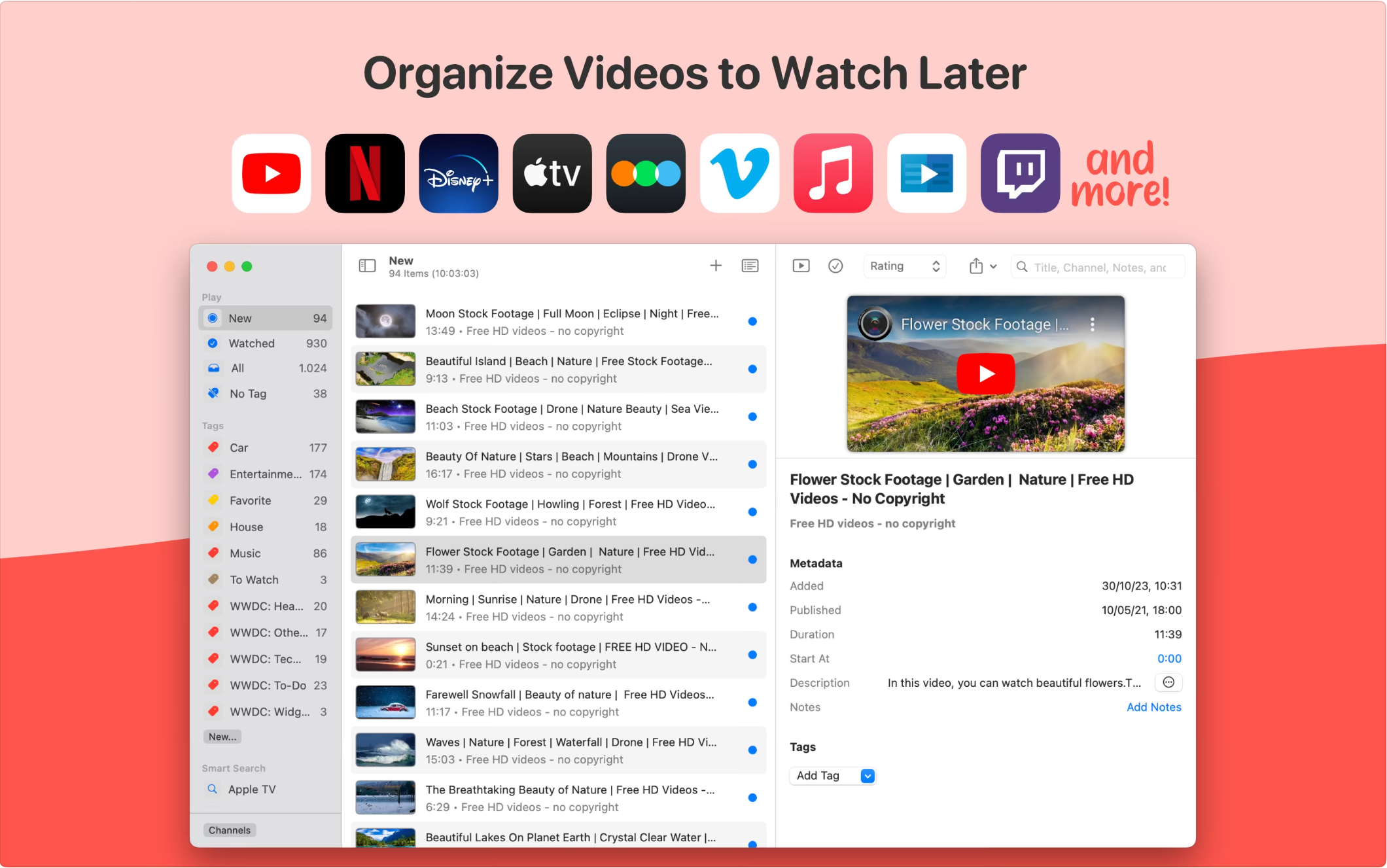 Juega 2.0 - Marcador y siga los canales de YouTube y obtenga nuevos videos media 1