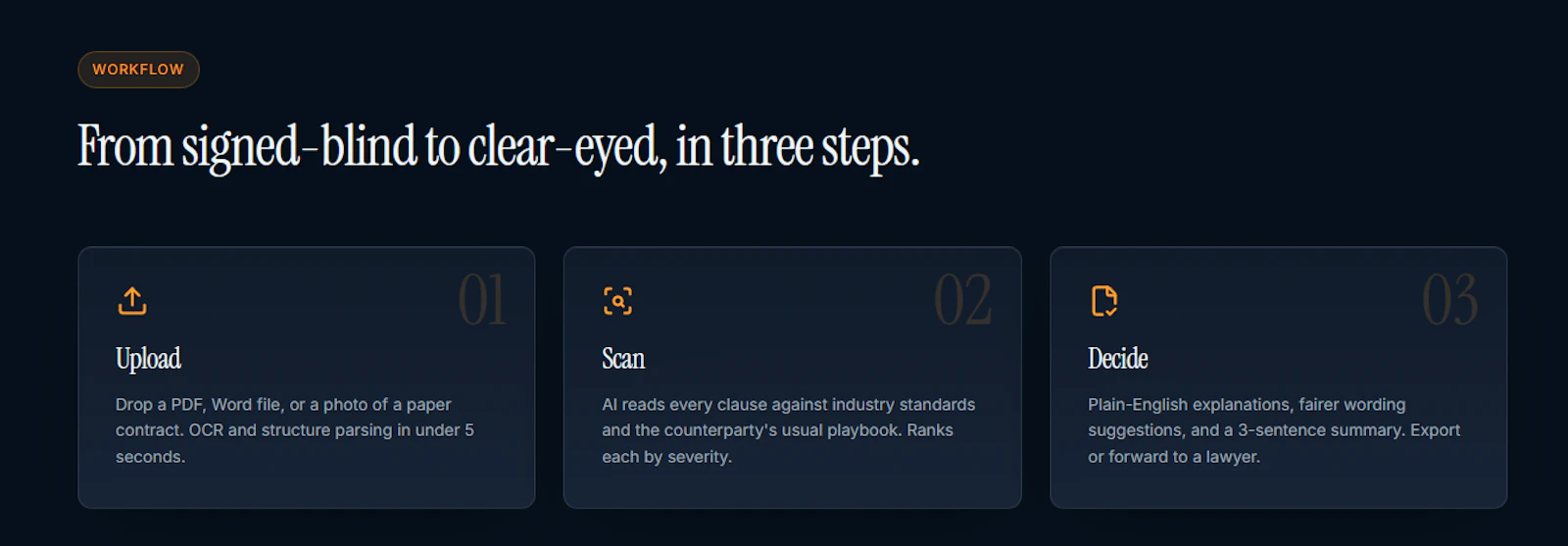 ContractGuard AI screenshot 2