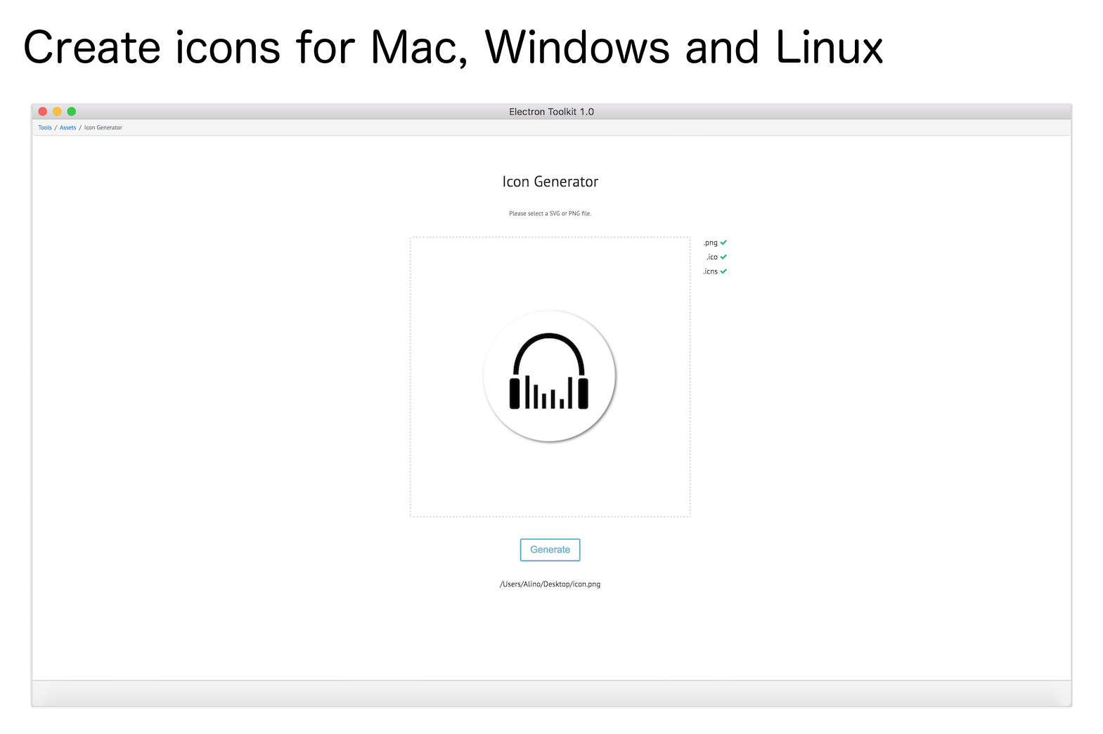 Electron Toolkit gallery image